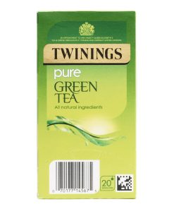 Twinings Pure Green Enveloped Tea Bags Pack of 40 (DZ467)