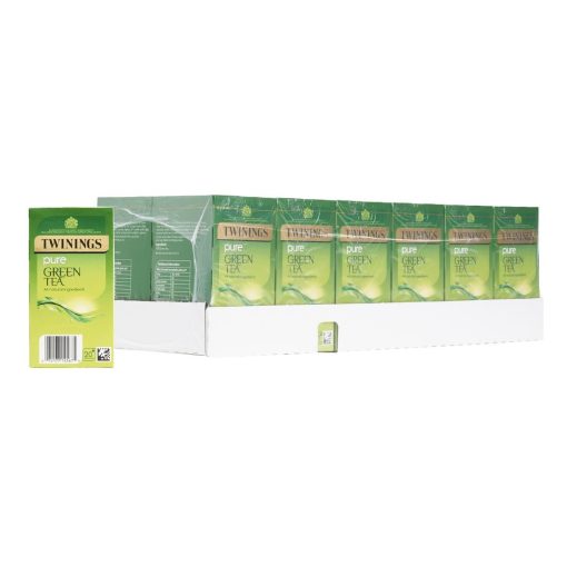 Twinings Pure Green Enveloped Tea Bags Pack of 40 (DZ467)