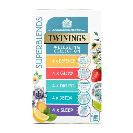 Twinings Superblends Wellbeing Collection Tea Bags Pack of 80 (DZ471)