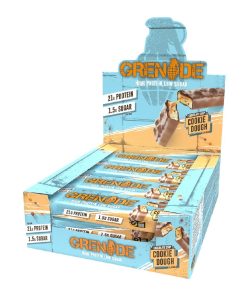 Grenade Protein Bar Choc Chip Cookie Dough 60g Pack of 12 (CZ776)