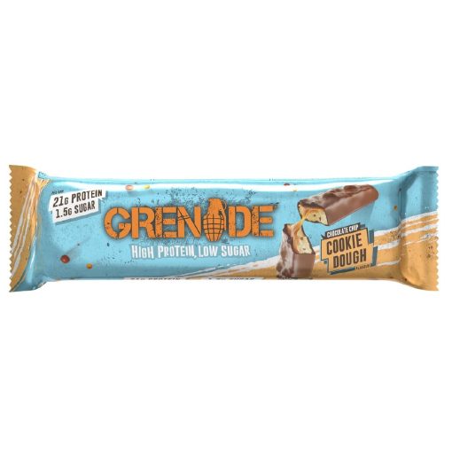 Grenade Protein Bar Choc Chip Cookie Dough 60g Pack of 12 (CZ776)