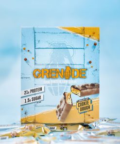 Grenade Protein Bar Choc Chip Cookie Dough 60g Pack of 12 (CZ776)