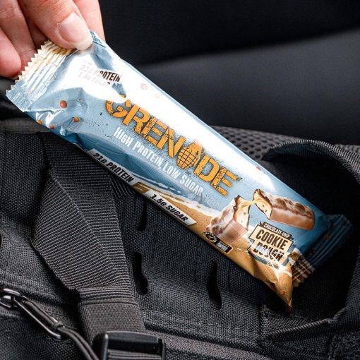 Grenade Protein Bar Choc Chip Cookie Dough 60g Pack of 12 (CZ776)