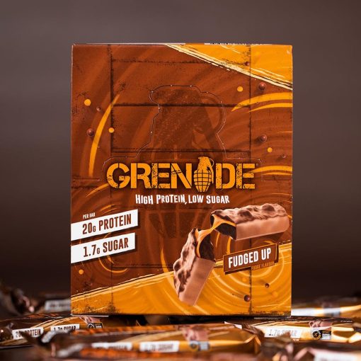 Grenade Protein Bar Fudged Up 60g Pack of 12 (CZ777)