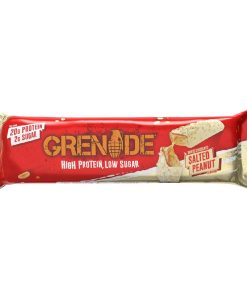 Grenade Protein Bar White Chocolate Salted Peanut 60g Pack of 12 (CZ778)