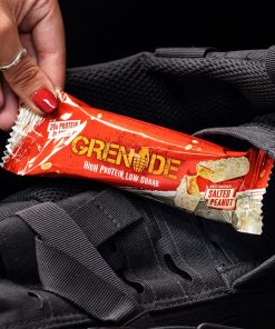 Grenade Protein Bar White Chocolate Salted Peanut 60g Pack of 12 (CZ778)