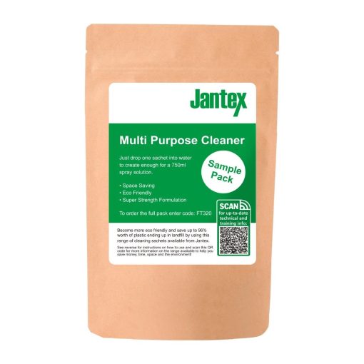Jantex Green RTU Multi Purpose Cleaner Sachet Sample (DK845)