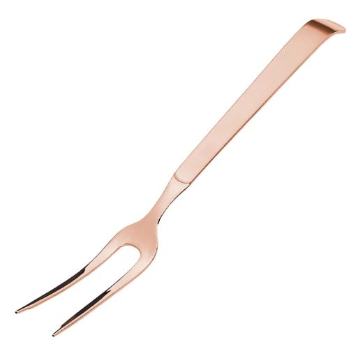 Amefa Buffet Meat Serving Fork Copper Pack of 12 (DX645)