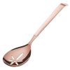 Amefa Buffet Slotted Serving Spoon Copper Pack of 12 (DX647)