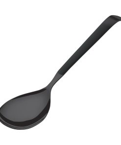 Amefa Buffet Solid Serving Spoon Black Pack of 12 (DX665)