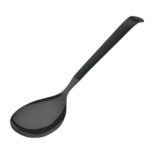 Amefa Buffet Solid Serving Spoon Black Pack of 12 (DX665)