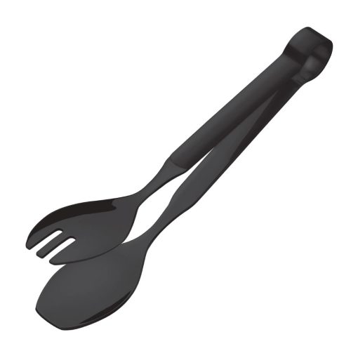 Amefa Buffet Small Serving Tongs Black Pack of 12 (DX678)