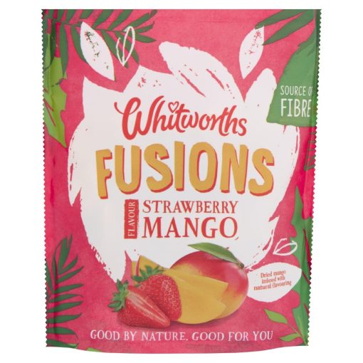 Whitworths Fusions Strawberry and Mango 80g Pack of 10 (DZ486)