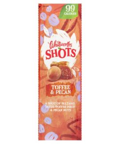 Whitworths Toffee and Pecan Shots 25g Pack of 14 (DZ488)