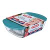 Pyrex Cook and Store 3 Piece Set 0-4Ltr and 1-1Ltr and 2-5Ltr (FU126)