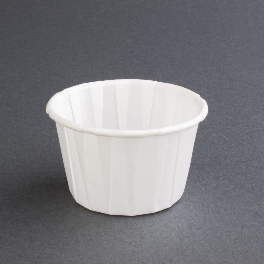 Recyclable Paper Sauce Pots Medium 2oz Pack of 250 (CX081)