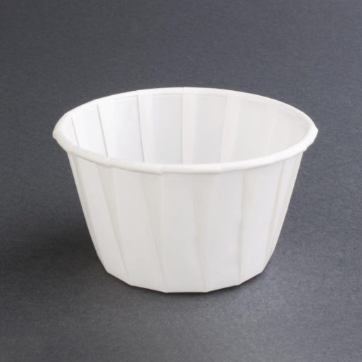 Recyclable Paper Sauce Pots Large 4oz Pack of 250 (CX082)