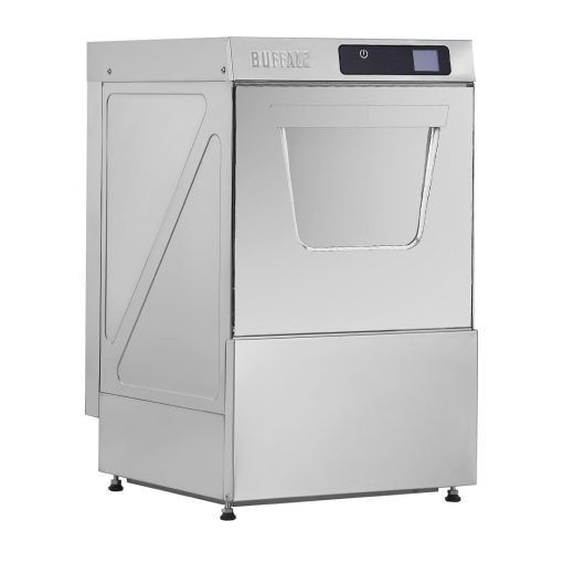 Buffalo Digital Undercounter Glass Washer 400mm Basket 2-9kW (DK773)