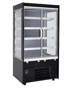 Victor Maxiline 900mm Standard Depth Multideck With Doors MAXI090-VD-MT-G-GY (DP591)