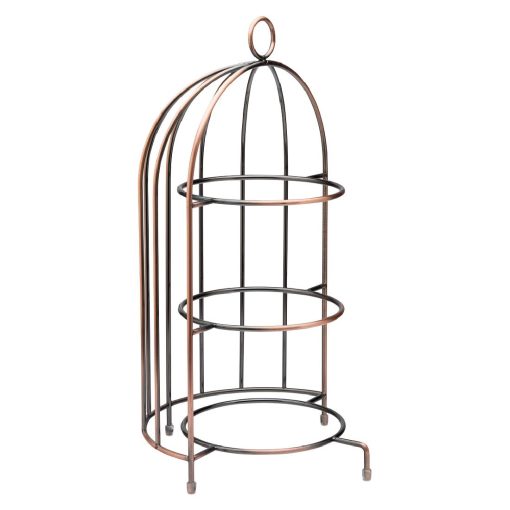 Utopia Birdcage Plate Stand 440x220mm (FG262)