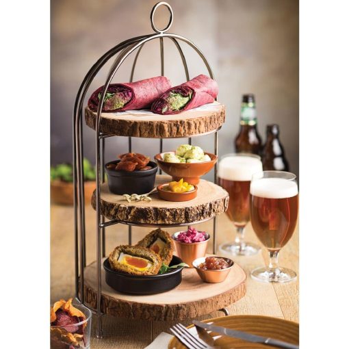 Utopia Birdcage Plate Stand 440x220mm (FG262)