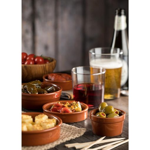 Utopia Tapas Dishes 130mm Pack of 6 (FH600)