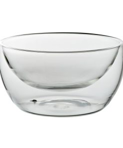 Utopia Double-Walled Dessert Dishes 260ml Pack of 6 (FJ253)