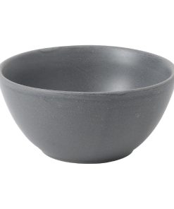 Churchill Super Vitrified Nourish Seattle Grey Snack Bowl 14oz Box 12 (FJ700)