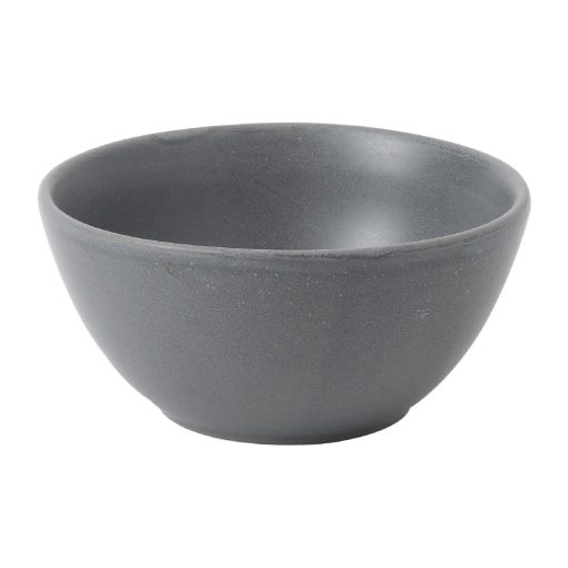 Churchill Super Vitrified Nourish Seattle Grey Snack Bowl 14oz Box 12 (FJ700)