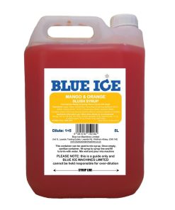 Blue Ice Slush Mix Mango and Orange Flavour 5Ltr (FU111)