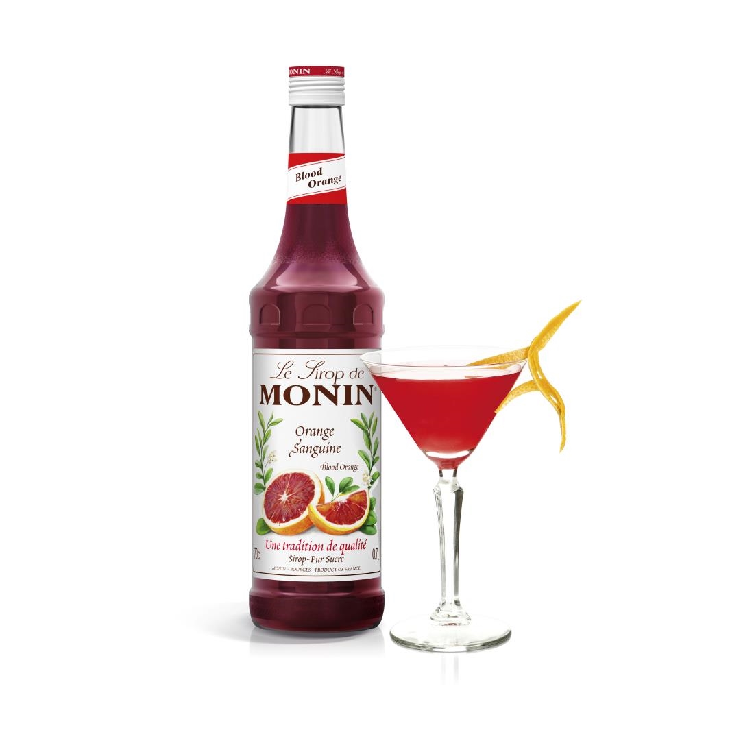 Monin Premium Blood Orange Syrup 700ml (FU440)