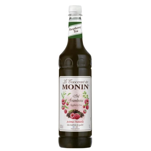 Monin Premium Raspberry Tea Syrup 1Ltr (FU452)