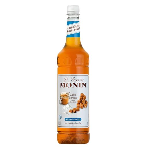 Monin Premium Salted Caramel No Added Sugar Syrup 1Ltr (FU453)