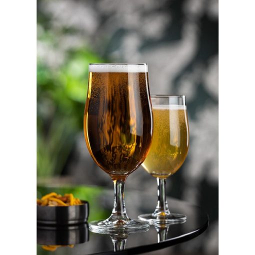 Utopia Draft Stemmed Beer Glasses 380ml Pack of 24 (GR288)
