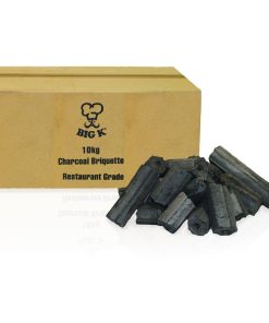 Big K Restaurant Grade Briquettes Charcoal 10kg (CM827)