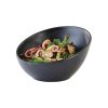 APS Zen Melamine Round Sloped Bowl Black 300ml (CN076)