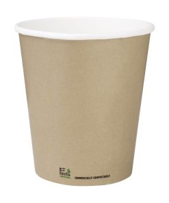 Fiesta Compostable Coffee Cups Single Wall 340ml - 12oz Pack of 1000 (CU982)
