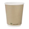 Fiesta Compostable Coffee Cups Double Wall 227ml - 8oz Pack of 500 (CU984)