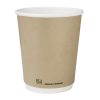 Fiesta Compostable Coffee Cups Double Wall 227ml - 8oz Pack of 25 (CU985)