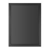 Olympia Wallboard Black Wooden Frame 600x800mm (CU991)