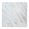 Square Laminate Table Top Marble 600mm (CZ846)