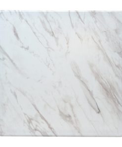 Square Laminate Table Top Marble 600mm (CZ846)