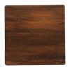 Square Laminate Table Top Walnut 700mm (CZ853)