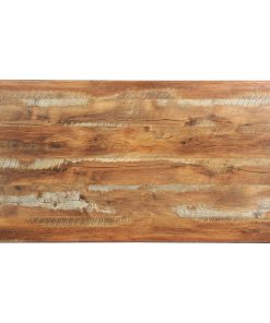 Rectangular Laminate Table Top Planked Oak 1200x700mm (CZ856)