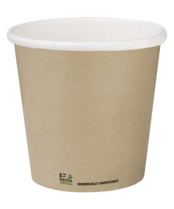 Fiesta Compostable Espresso Cups Single Wall 113ml Pack of 50 (CZ876)