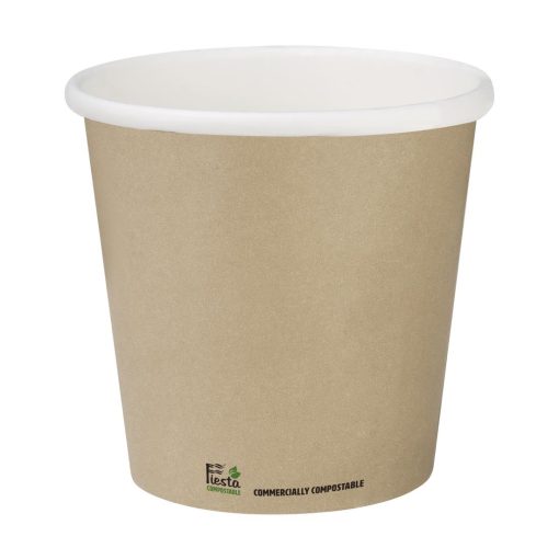 Fiesta Compostable Espresso Cups Single Wall 113ml Pack of 50 (CZ876)