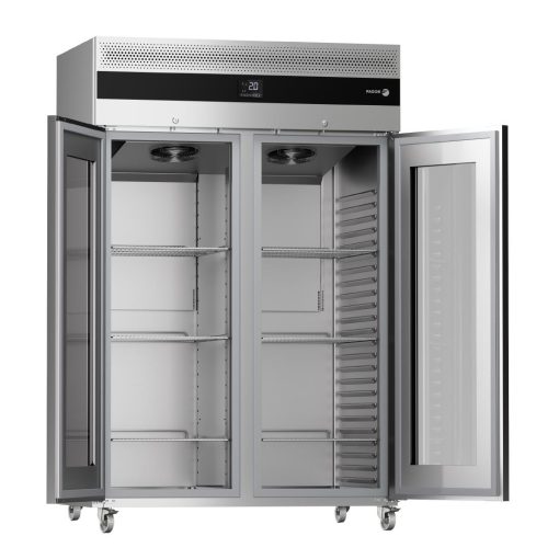 Fagor Advance Gastronorm Upright Cabinet Display Fridge 2 Door AUP-22G GD (FU006)