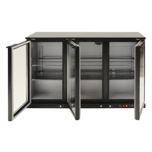 Fagor EERM Series Back Bar Cooler 3 Door Black EERM-3 (FU035)