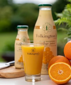 Folkingtons Juices Orange Glass Bottle 250ml Pack of 12 (FU461)