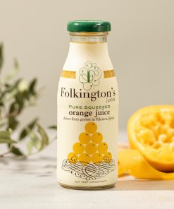 Folkingtons Juices Orange Glass Bottle 250ml Pack of 12 (FU461)